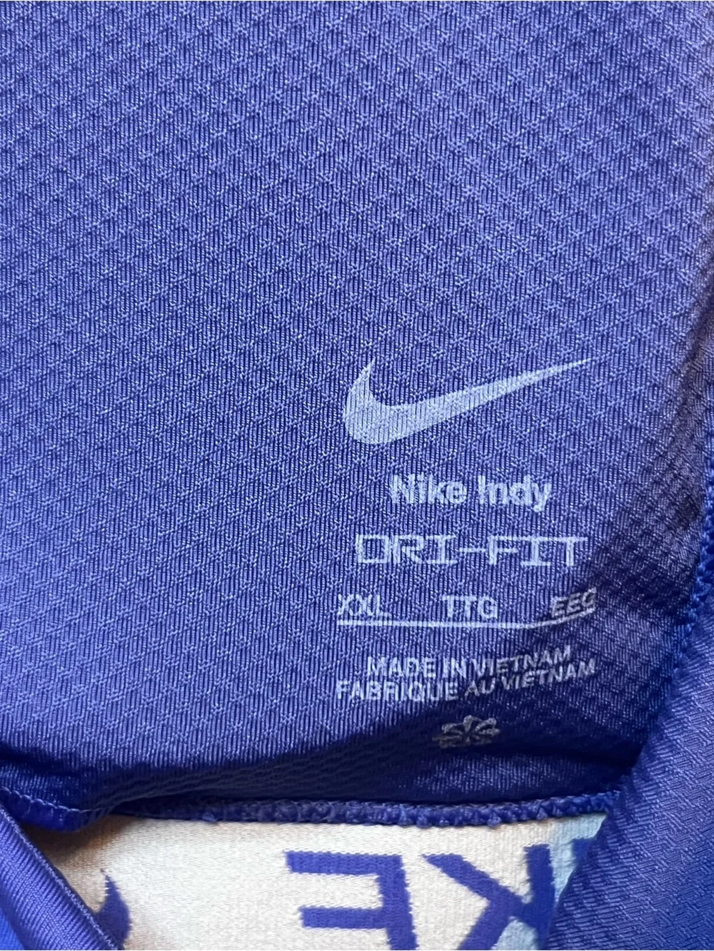 Nike Indy Women’s XXL Light Support Padded Adjustable Sports Bra in Sapphire